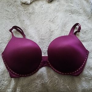 Magenta Victoria's Secret Pushup Bra
